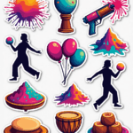 Festive India - Sticker Sheet v8
